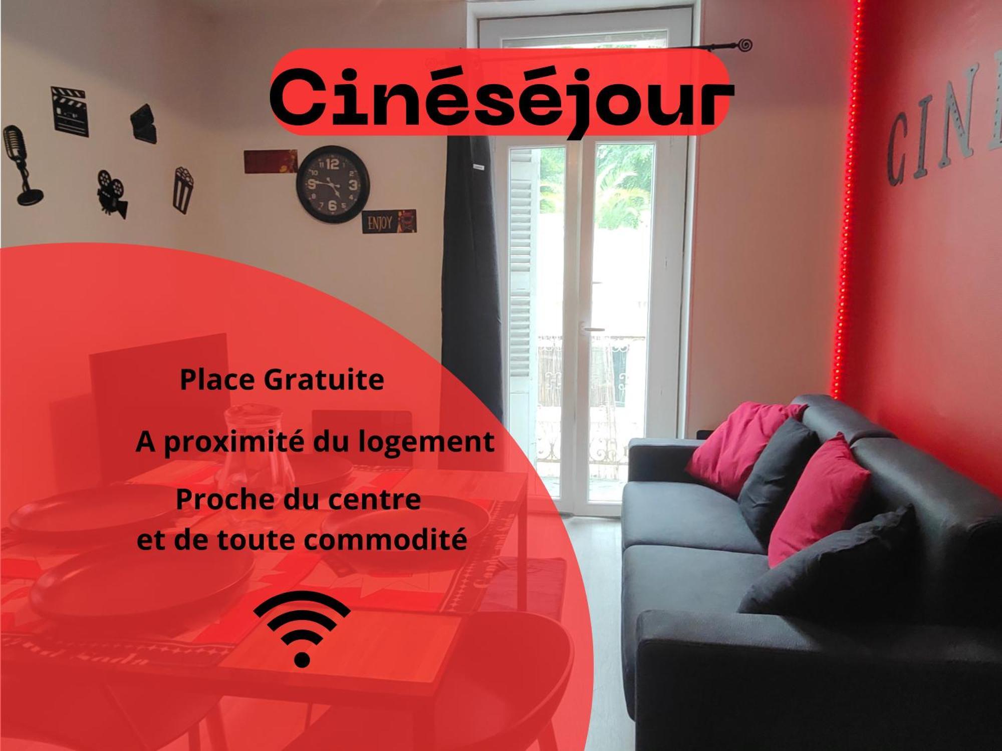 Le Sejour Cine-Proche Du Centre-Wifi-Parking Lägenhet Lourdes Exteriör bild